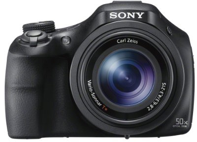 Sony Cyber-shot DSC-HX400V, 50x Optical Zoom, 20.4 Megapixels, Black (Refurbished)