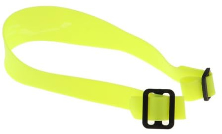 wisoolkic Justerbar handsfree-hållare för pannlampa Bekväm huvudrem Strålkastarficklampa Elastiskt huvudband Camping Handsfree-rem för pannlampa Bälteshållare för Dyklampshållare