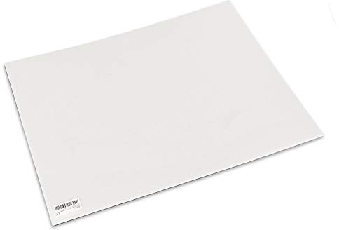 Thermoplastisches Schienenmaterial | EasyThermoForm | Modellage | Nicht perforiert | verschiedene Dicken und Farben (Dicke: 2,4 mm, weiss) | Memory-Effekt