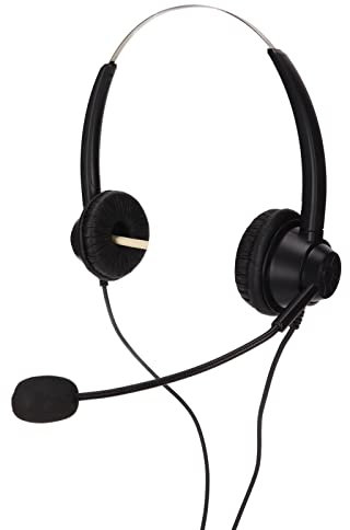 Telefonheadset, professionellt headset H360D – hög flexibilitet för PC Home