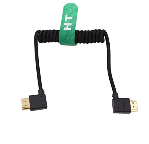 HangTon HDMI 4K 120p 8K Kabel für ATOMOS Ninja V Portkeys FEELWORLD Monitor Sony A7Siii A7RV A7IV FX30 Canon C300 C500 Lumix S5II Nikon Kamera rechts Typ A HDMI 2.1