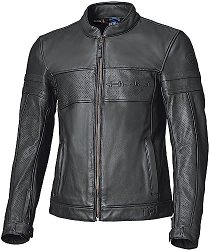 Held Summer Ride II Motorrad Lederjacke (Black,48)
