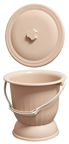 Crachoir Urinoir De Bassin D'hôpital Pot Adulte Bassin De Lit Portatif Pot De Chambre à Urine Durinoir Pour Seau Pipi Pot De Toilette Femme Plastique Portable Poussette