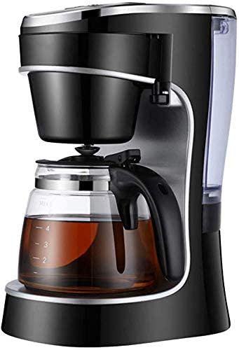 TEmkin Cafetera de Goteo Totalmente automática, Hora de Cita con Temperatura Ajustable, Filtro Permanente para Preparar café Moca y Capuchino