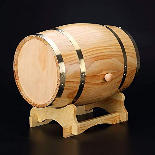 Flaschenregal Weinregal Weinglashalter Personalisiertes Whiskyfass, Weinfass ohne Gravur, individuelles 2-Liter-Fass aus Eichenholz, Fass-Alterungsdesign, Tischdekoration Weinfass, Weinflasche, Aufb