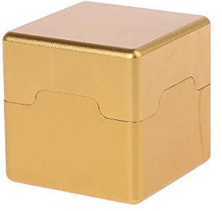 Bydezcon Billard-Queue-Kreidehalter, Aluminium, tragbar, für Billardqueue, Kreidehalter