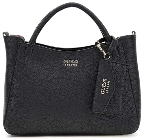 GUESS Brenton Girlfriend Satchel S Black
