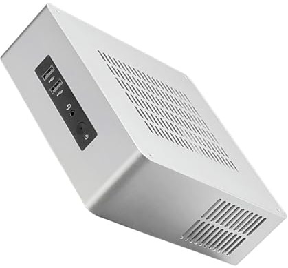 GMBYLBY TA65 ITX HTPC Case del Computer Desktop Case Desktop con USB3.0 Port Industrial Control per Home Theater PC Gaming Itx Computer Chassis
