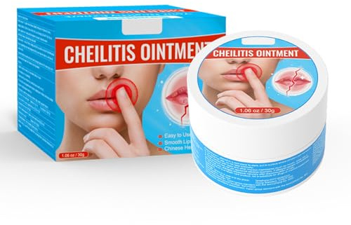 Lip Balm For Chei-Litis - Cracked Lip Mask - Lipstick For Winter & Autumn Lips Care & Dead Skin Exfoliate - Nourishing For Discomfort, Chapped, Redness, Swelling Lips