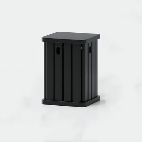 Stapelbara pallar set med 4, multifunktionella staplingsstolar i massivt trä, mångsidig som sidobord eller sängbord soffbord