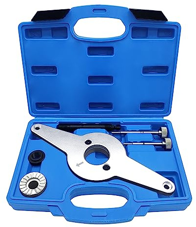 Cocoarm Strumento Smorzatore di Vibrazioni, Lega di Alluminio, Strumento di Smontaggio e Montaggio per Motore 1.8 2.0 TFSI T10531