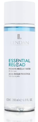 LENDAN - Präbiotisches Mizellenwasser - Essential Reload - 200 ml - für alle Hauttypen - Alkohol- und Parabenfrei - Tiefenreinigung - mit entzündungshemmenden Wirkstoffen