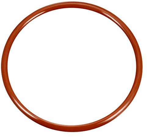 sourcingmap Silicone O-Ring, 65mm OD, 58mm ID, 3.5mm Width, VMQ Seal Rings Gasket, Red
