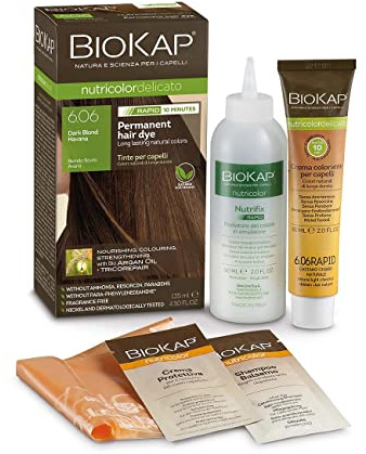Dark Blond Havana 6.06 Rapid Permanent Hair Dye 140 ml - BioKap