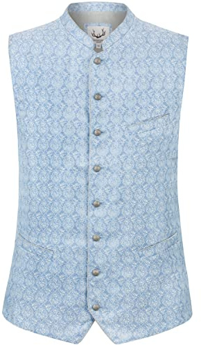 Stockerpoint Herren Dario Trachtenweste, hellblau, 48