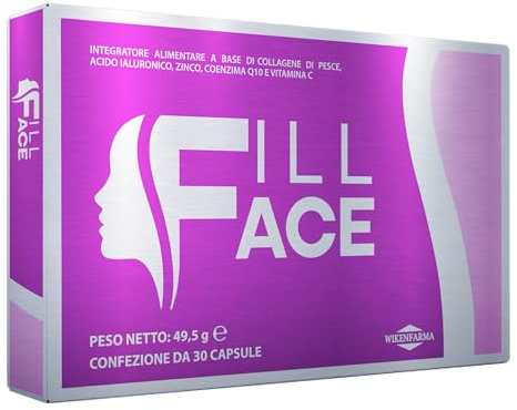 Integratore Anti-Age per Donna Effetto Lifting e Filler Naturale Capsule Anti-age Specifico per Donna a base di Collagene, Acido Ialuronico, Vitamina C Antirughe Naturale, Pelle tonica, ringiovanita
