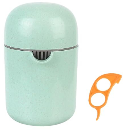 SMYTJSYC Portatile Frutta Spremiagrumi Macchina Utensile Manuale Mini Frutta Juicer Rotazione Mano Pressa Spremiagrumi Limone-Verde chiaro