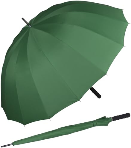 iX-brella - 16-teiliger leichter XXL Paarschirm mit angenehm weichem Griff - Durchmesser 1,29 m