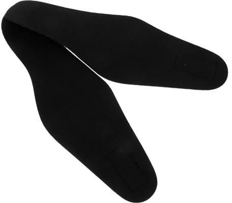 CORHAD Waterproof Neoprene Swimming Headband Ear Protection, Adjustable Yoga and Diving Headband for Adults and Kids, Black m Size, Suitable for Water Sports and Swim Training
