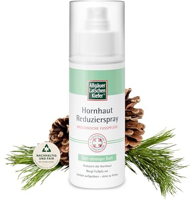 Förhårdnad reduceringsspray – medicinsk fotvård – allergauer latschkäke – 150 ml