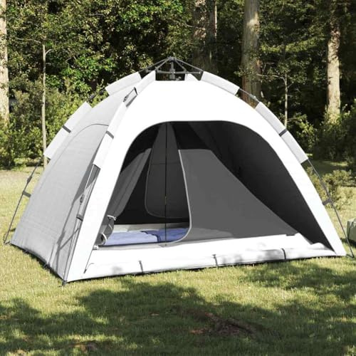 Innenzelt mit Dach Schwarz 240 x 160 x 133 cm, 1 Person, atmungsaktives Netzmaterial, leichtes Camping Outdoor Zelt mit Fiberglasstange, Heringen und Tragetasche für Garten, Terrasse, Strand