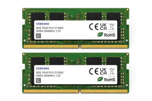 Abato Kit de 32 GB DDR4 de 16 GB, memoria RAM SO-DIMM PC4-25600 2Rx8 de 1,2 V y 260 pines, compatible con M471A2K43DB1-CWE Dual Channel