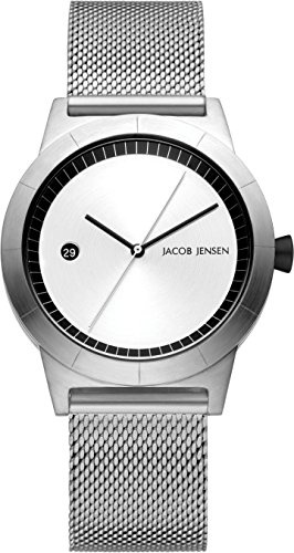 Jacob Jensen DamenArmbanduhr Analog Quarz Edelstahl 152