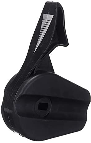 Luxuypon Pièces universelles pour tondeuse à gazon - Câble d'accélérateur - Poignée de commande - Boîtier compatible avec les tondeuses à gazon électriques à essence - Noir