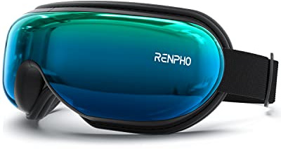 RENPHO Eyeris 1 - Masseur pour les yeux avec chaleur, masseur chauffant, masque pour les yeux avec musique Bluetooth, détend et réduit la fatigue oculaire améliorent le sommeil