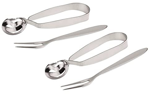 Emilja® Schneckenbesteck 4tlg. für 2 Personen