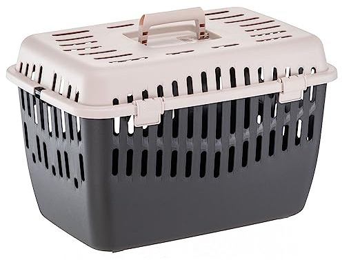 Ferplast BINNY 2 katttransport, hundtransport, små hundar och katter max 8 kg, Vikbart handtag