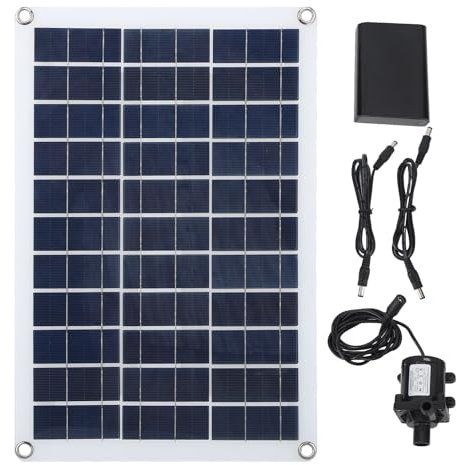 12-V-Solar-Wasserpumpen-Set, Einfache Installation, Kontinuierliche Arbeit, Geräuscharm, Bürstenloser Gleichstrom, Solarbetriebene Springbrunnenpumpe Für Teich, Garten