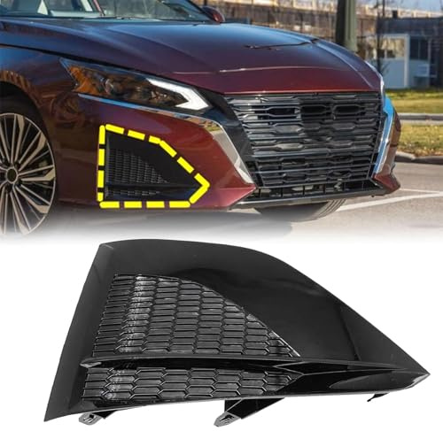 FZJDSD Fog Light Cover Fit for Nissan Altima 2023 2024 2025 Passenger Right Side Front Bumper Fog Lamp Bezel Trim Replacement 622569HF0B NI1039190 Black