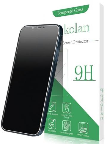Pokolan 3 Stück Matte Schutzfolie für iPhone 12, 12 Pro Panzer Schutz Glas | Matt Glas Folie, Blendschutz, Blasenfreie, Anti Kratzen, Anti Fingerabdruck, Ultra Klar Displayschutzfolie