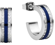 BERING Women's Stainless Steel | Hoop Earrings 723