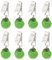 PH PandaHall 8pcs Poids de Nappe en Forme de Pomme Cintres Pinces de Poids de Couverture de Table Pinces de Poids de Nappe de Table Poids de Nappe en Forme de Pomme pour Poids de Nappe en Extérieur
