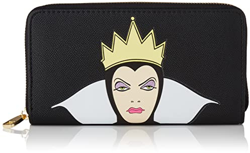 Snow Blanche Purse Evil Queen Nouvel Officiel Disney Noir Zip Around