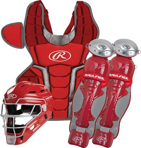 Rawlings Herren, Scharlachrot/Silber 2022 Renegade 2.0 Fänger-Set für Erwachsene, ab 15 Jahren, Einheitsgröße
