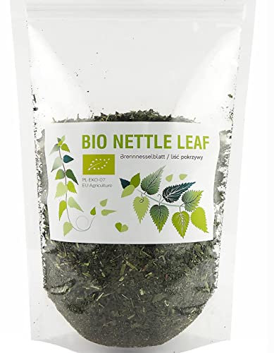 Feuille d’Ortie BIO, thé d'ortie bio, Thé en vrac, Sauvage, bien tamisé, Nettle leaf, Folium Urticae 800G