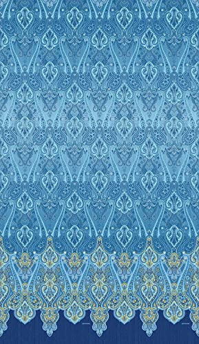 Bassetti RAGUSA Tagesdecke aus 100% Baumwolle in der Farbe Blau B1, Maße: 180x255 cm - 9321957