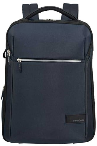 Samsonite Litepoint - Zaino PC 17.3 (46 cm) – Zaino Business & Scuola con Funzioni Smart, Ergonomico, Organizzazione Interna Pratica - 24.5L - Blu (Blue)