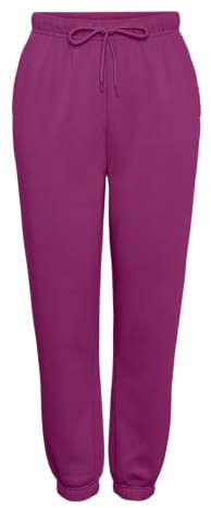 PIECES Pcchilli HW Noos BC-Pantalones de chándal, Fucsia, XS para Mujer