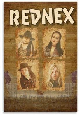 Rednex Musik Plakate Album Cover Plakate Band Plakate retro Poster Schlafzimmer Musik Poster Rapper Poster Wandkunst Plakat Leinwand Plakate Zimmer Dekor ästhetische Poster Druck Dekoration