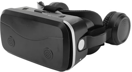 Casques VR 3D pour Téléphones iOS et Android, Lunettes 3D, Lunettes VR pour Jeux et Films Mobiles, Lunettes de réalité Virtuelle Universelles pour Smartphones de 4,7 à 7 Pouces