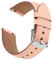 AK für Garmin Venu 3S Armband/Venu 2S Armband Damen Herren, Weich Leder Uhrenarmband 18mm für Garmin Vivoactive 4S/ Forerunner 265S 255S/ Vivomove 3S Ersatzarmbänder