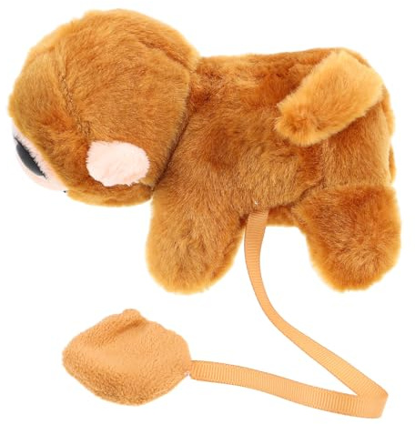 BESTonZON Magnete Per Spalla Scimmia Di Peluche Morbido, Accessorio Cosplay Fissaggio Magnetico Sicuro, Peluche a Spalla Per Feste, Spettacoli e Costumi Adulti