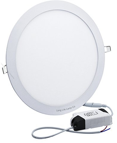 24w LED Round Recessed Ceiling Panel Down Light Flat Slim Lamp Cool White 6500K 300mm x 300mm