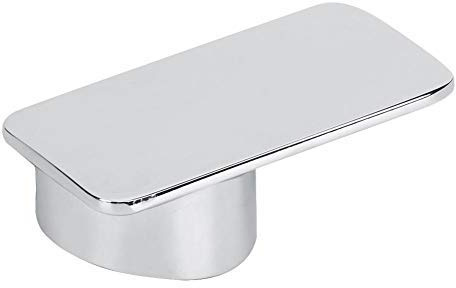 AUNMAS Poignée de robinet alliage de zinc, Poignée résistante à l'usure et à la chaleur, chromée lisse durable, Installation facile rapide, Matériau alliage de zinc robuste