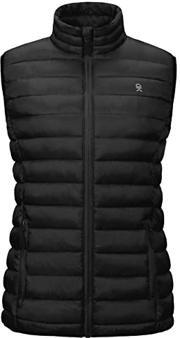 Little Donkey Andy Women's Lightweight Warm Puffer Golf Vest for Hiking Travel Casual