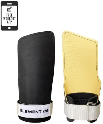 Element 26 IsoGrip Poignées pour WOD, gymnastique, haltérophilie et cross training – Poignées de gymnastique pour homme et femme – Gants de cross-training – Poignées tactiques (taille M, IsoComp)